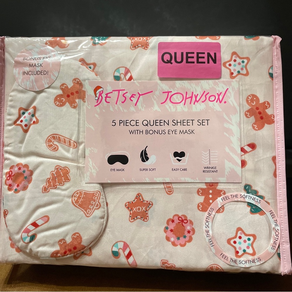 5 piece Queen sheet set